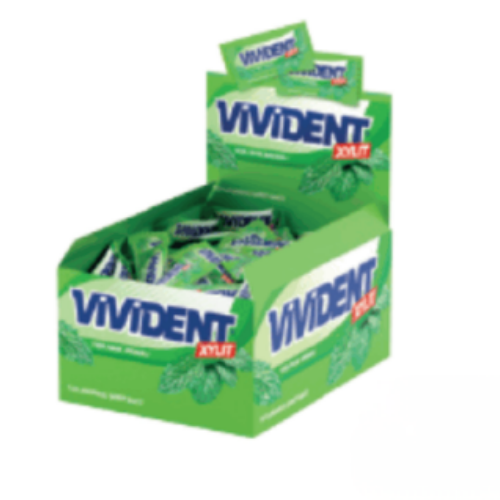 Vivident Mono Green Mint Aromalı Gum 2 gr