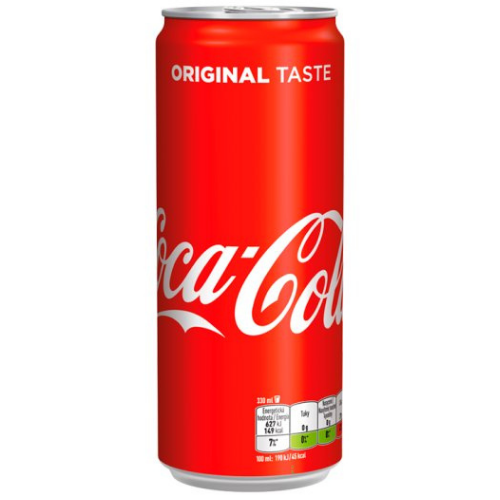 Coca Cola Orijinal (Konserve Kola) 330 ml