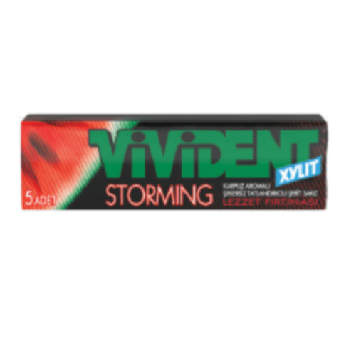 Vivident Storming 5P Stick Karpuz Gum 14 gr