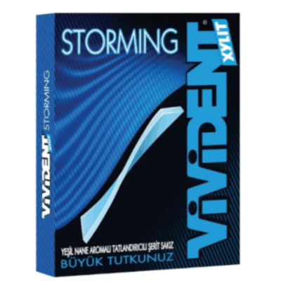 Vivident Storming Green Mint Gum 33 gr