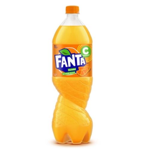 Fanta Portakal Aromalı Soda Plastik Şişe 1 Lt