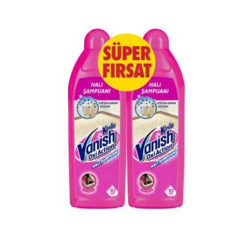Vanish Kosla Carpet Şampuan 2 Adet (MACHINE) 2x850 ml