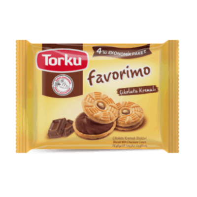 Torku Favorimo Chocolate Cream Biscuit 4X61 gr