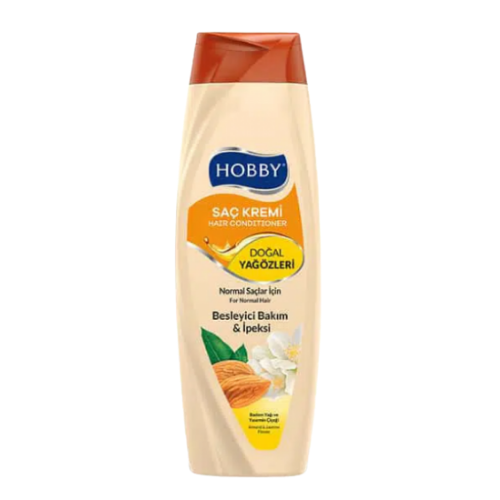 Hobby Almond Oil Ve Jasmine Flower Extract Hair Saç Kremi 600 ml