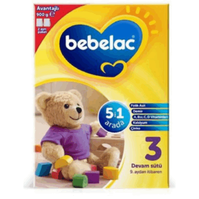 Bebelac Baby Food No 3 900 gr