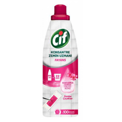 Cif Concentrated Floor Expert Tiles Pink Flowers 895 ml