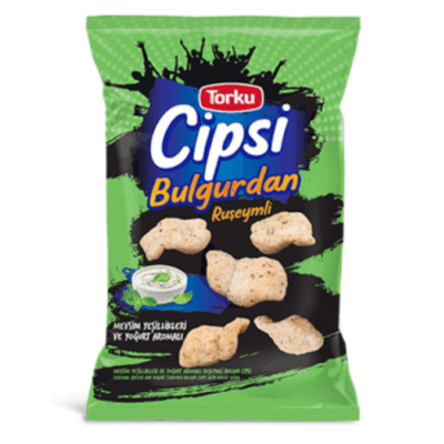 Torku Chips from Bulgur with Seasonal Greens and Yogurt Flavor 75 gr