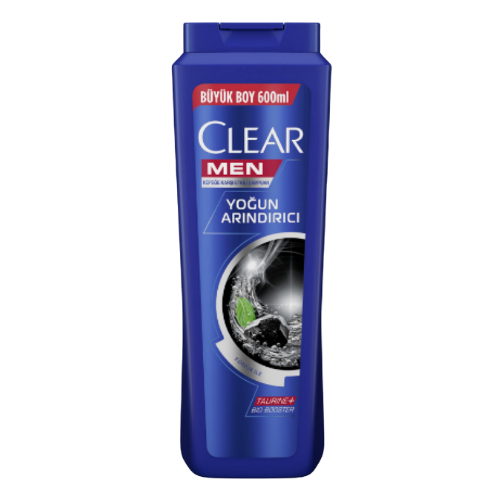 Clear Erkek Intense Purifying Şampuan 600 ml