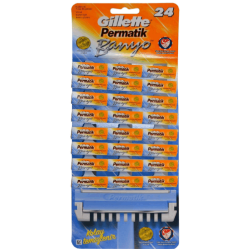 Gillette Permatik Bath 24 pcs