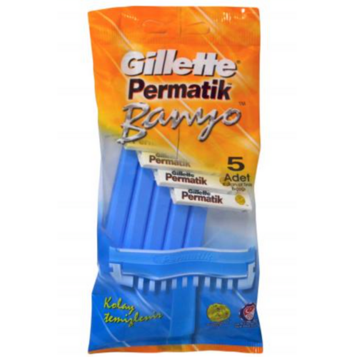 Gillette Permatik Disposal 5 adet