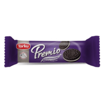 Torku Premio Cocoa Biscuit With Milk Cream 86 gr