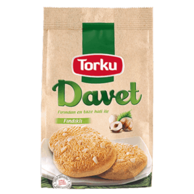 Torku Davet Biscuit With Hazelnut 180 gr