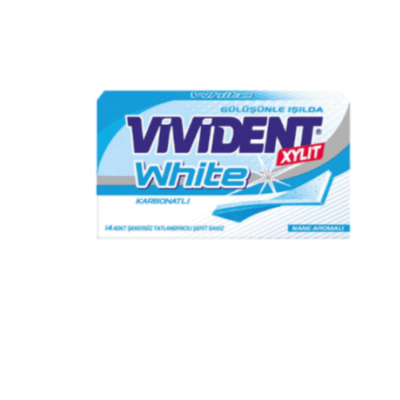 Vivident White Mint Gum 26 gr