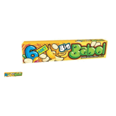 Big Babol Stick Banana Gum 25 gr
