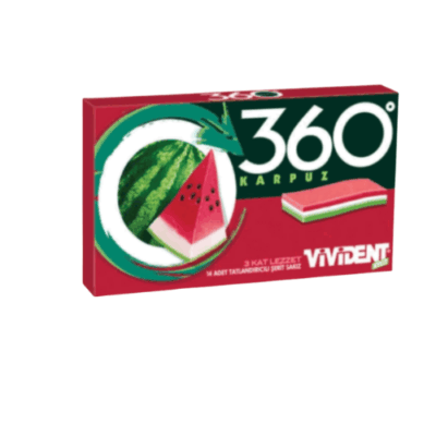 Vivident 360 Watermelon Gum 33 gr