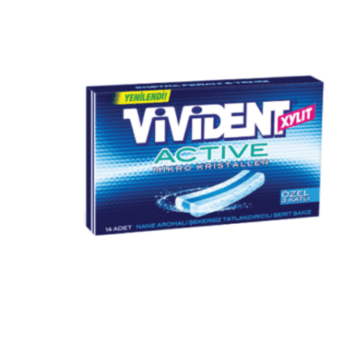 Vivident Active Mint Gum 33 gr