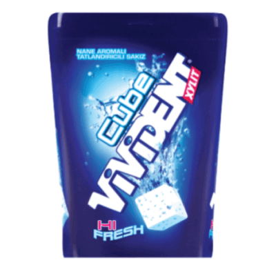 Vivident Cube Mint Gum 86 gr