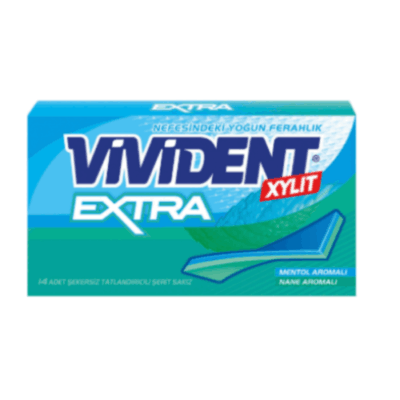 Vivident Extra Mint Gum 26 gr