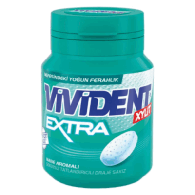 Vivident Extra Mint Gum 66 gr