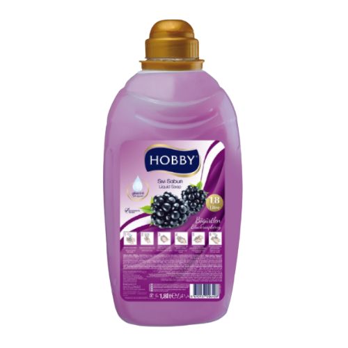 Hobby Glycerin Sıvı Sabun Blackberry 1800 ml