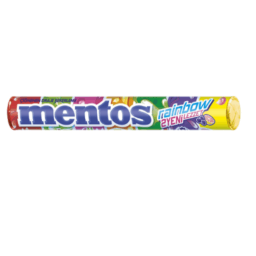 Mentos Stick Rainbow Candy 37.5 gr
