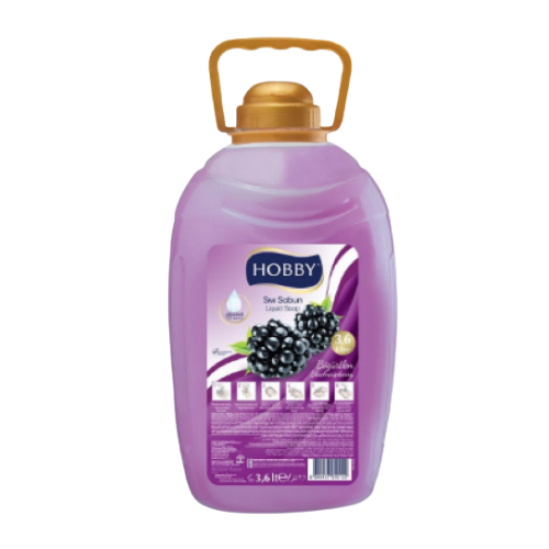 Hobby Glycerin Sıvı Sabun Blackberry 3600 ml