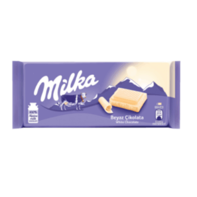 Milka Chocolate Milky White 80 gr