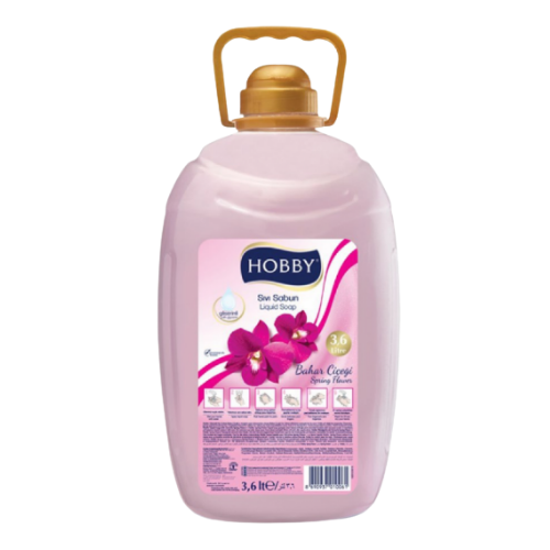 Hobby Glycerin Sıvı Sabun Spring Flower 3600 ml