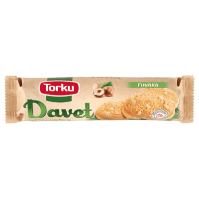 Torku Davet Biscuit With Hazelnut 82 gr