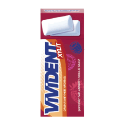 Vivident Xylit Forest Fruit Gum 12.6 gr