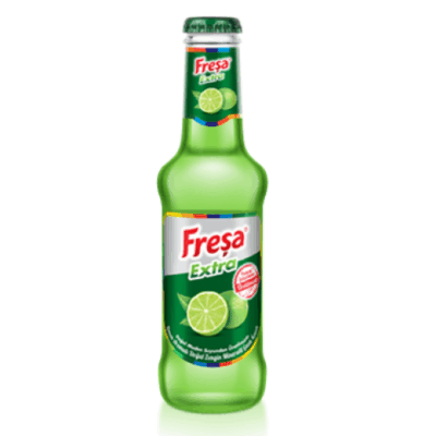 Freşa Extra Bitter Lemon Flavored Natural Rich Mineral Carbonated Drink 200 ml