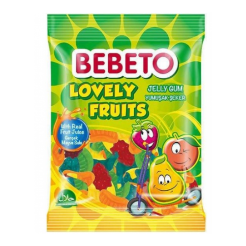 Kervan Gıda Bebeto Lovely Fruits 80 gr