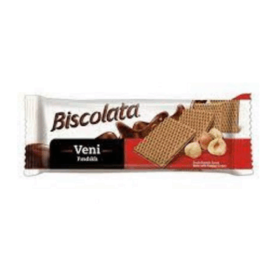 Şölen Biscolata Veni Hazelnut Cream Wafer 75 gr