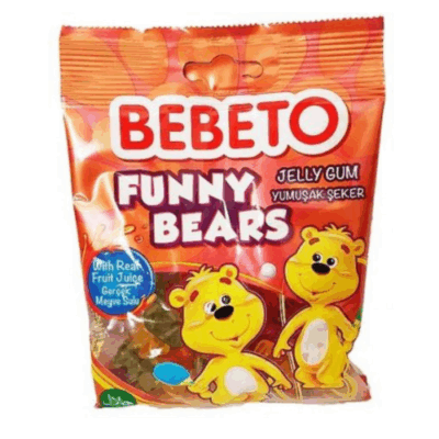 Kervan Gıda Bebeto Jelly Candy Bears 10 grX12