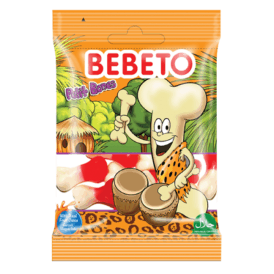 Kervan Gıda Bebeto Jelly Candy Petit Bones 20 grX12
