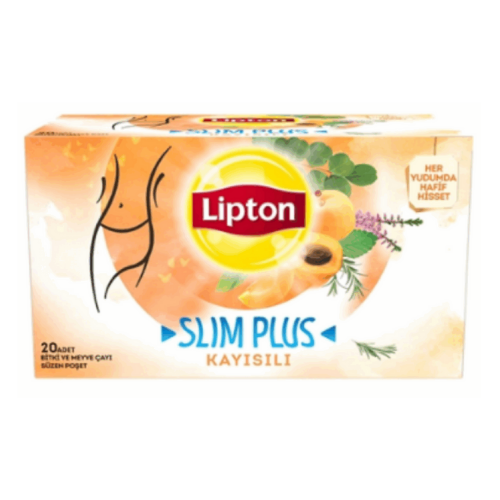 Lipton Slim Plus Tea Bag Apricot 20 pcs