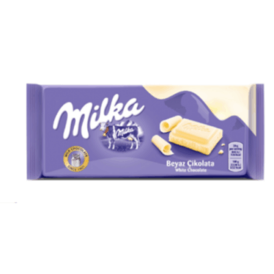Milka Tablet White Chocolate 80 gr