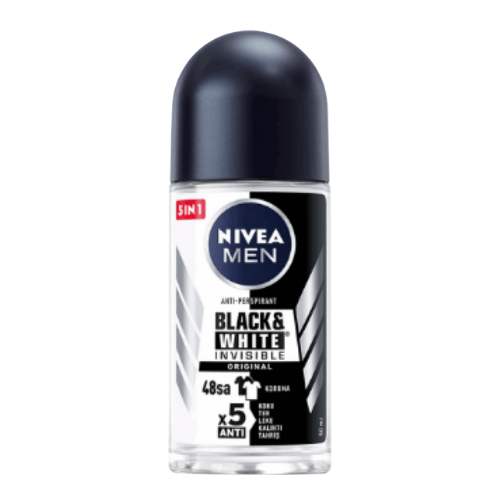 Nivea Erkek Deodorant B&W Orijinal Roll On 50 ml