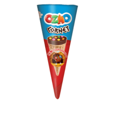 Şölen Ozmo Milk Chocolate Dragee Wafer With Hazelnut Cream Filling 25 gr