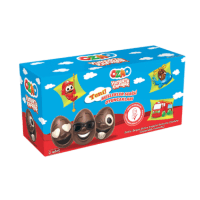 Şölen Ozmo Toy Milk, White, Bitter Figured Chocolate 20 gr