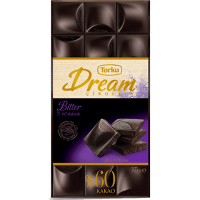 Torku Dream 60% Bitter Chocolate 75 gr