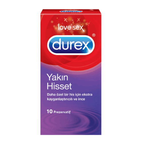 Durex Condom Closer Feelings Ultra Slippery 10 adet