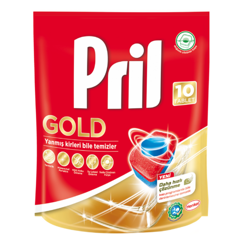 Pril Tabs Gold Doypack 10 pcs