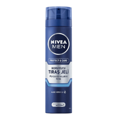 Nivea Erkek Shaving Jel Protect&Care 200 ml