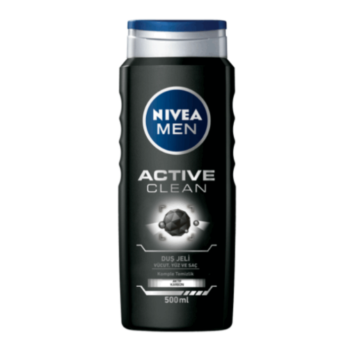 Nivea Duş Jeli Erkek Active Clean 500 ml