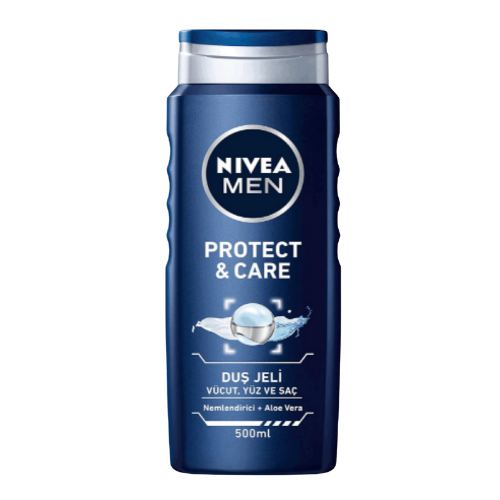 Nivea Duş Jeli Erkek Protect&Care 500 ml