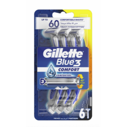 Gillette Blue 3 Comfort Disposable 6 adet