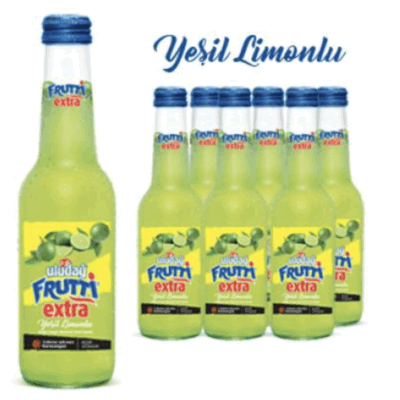 Uludağ Extra Mineral Water with Fruit Water Green Lemon 250 ml