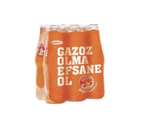 Uludağ Soda Legend Orange 6X250 ml