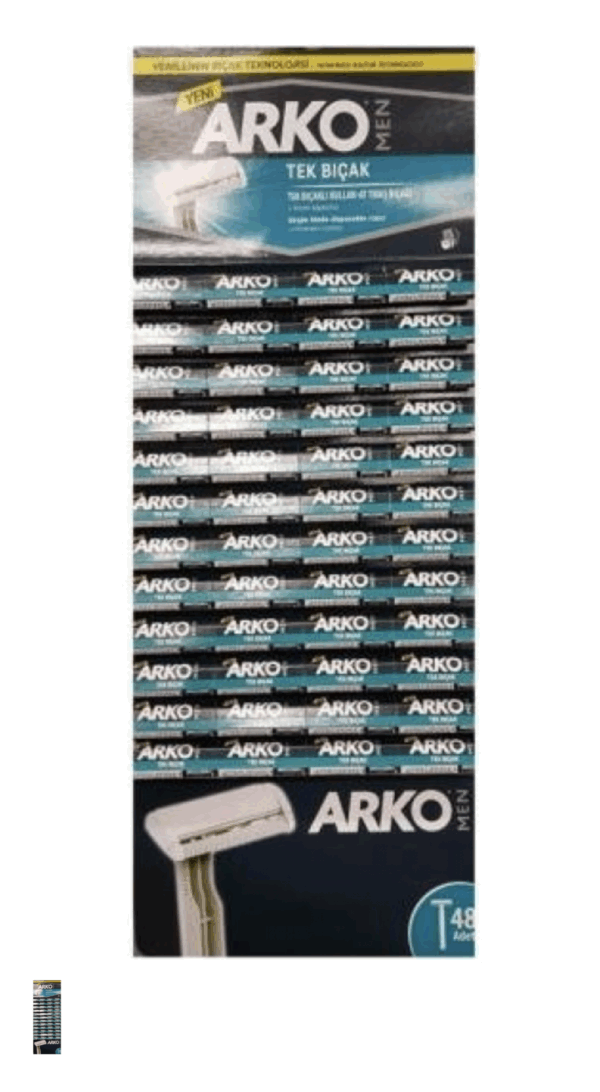 Arko Men Razor T1 Bathroom Cartella 48 pcs